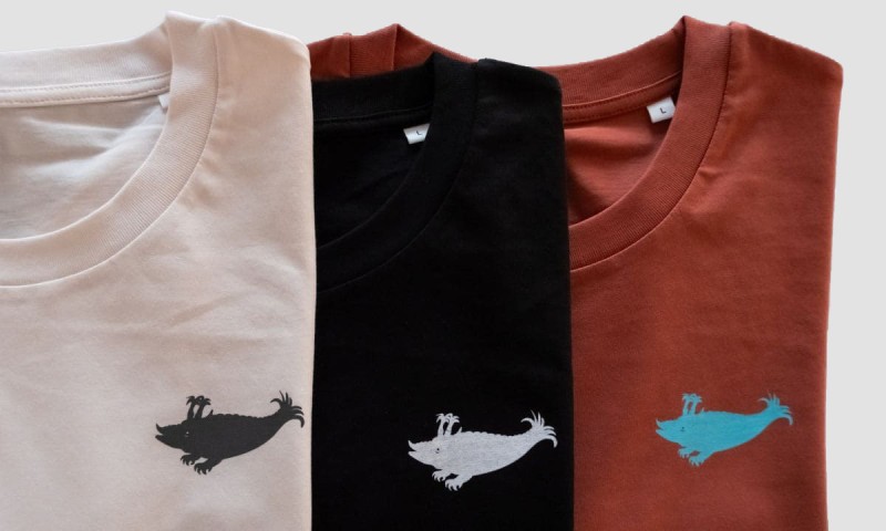 T-Shirts in unterschiedlichen Farbvariationen