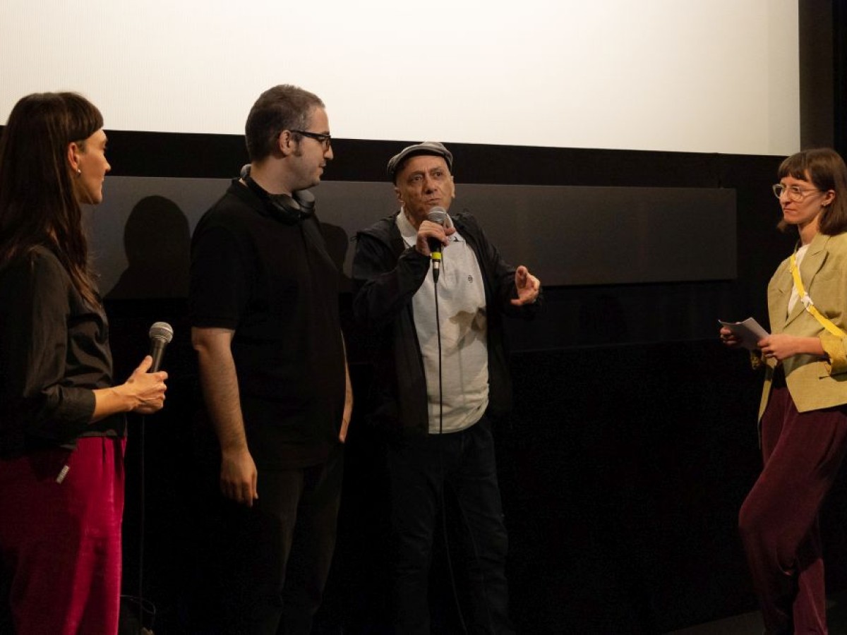 Vivian Zech, Siavash Talebi, Mohammad Ali Talebi, Claudia Geringer (Foto: ÖFM © Christoph Fintl)