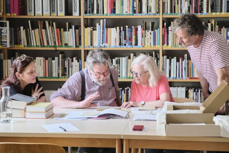 Elisabeth Streit, Steven Vogel, Jane Henderson, Tom Waibel (Foto: ÖFM © Eszter Kondor)