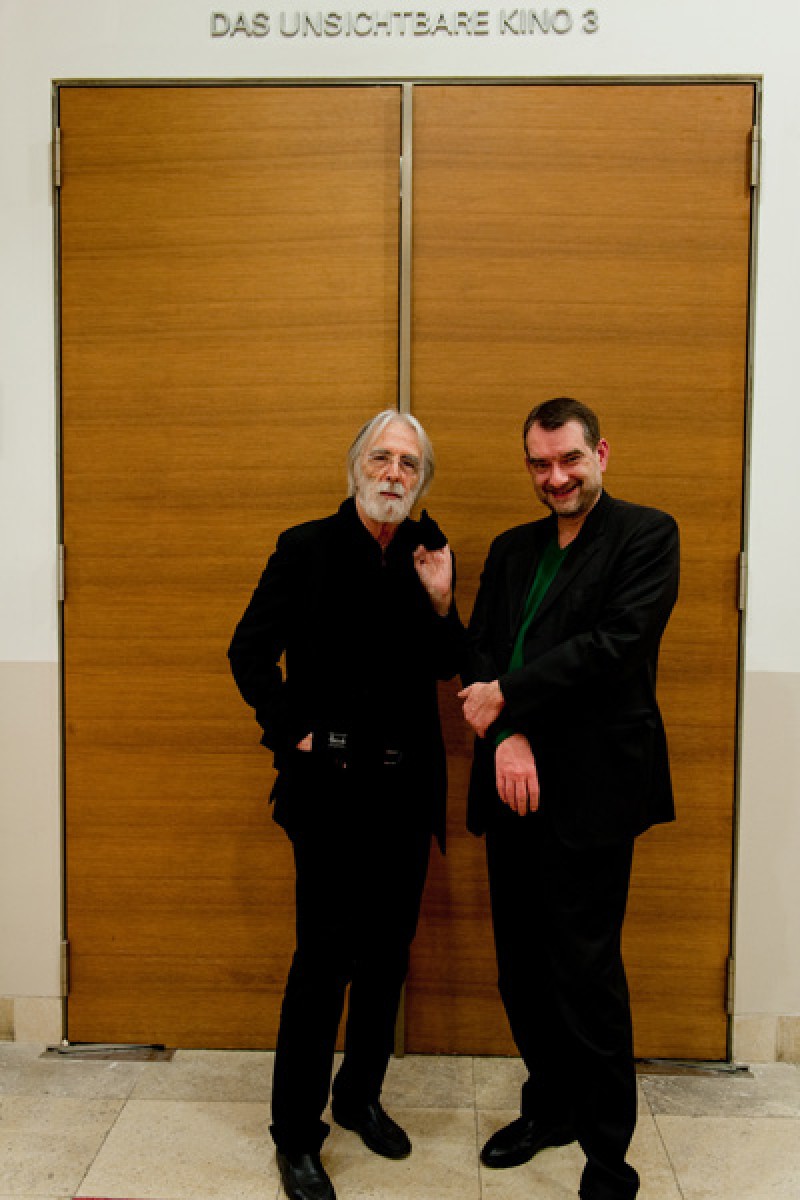 Michael Haneke, Alexander Horwath © Natascha Unkart