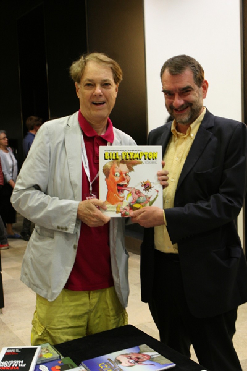 Bill Plympton, Alexander Horwath © ÖFM/Eszter Kondor