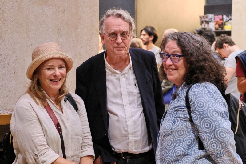 Eve Heller, Keith Sanborn, Peggy Ahwesh (Foto: ÖFM © Eszter Kondor)