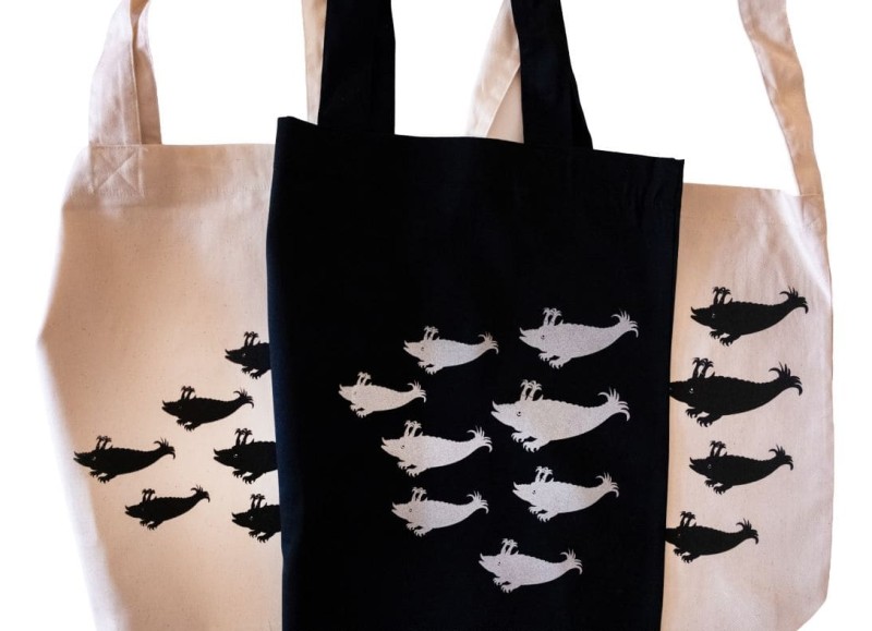 Unterschiedliche Stofftaschen