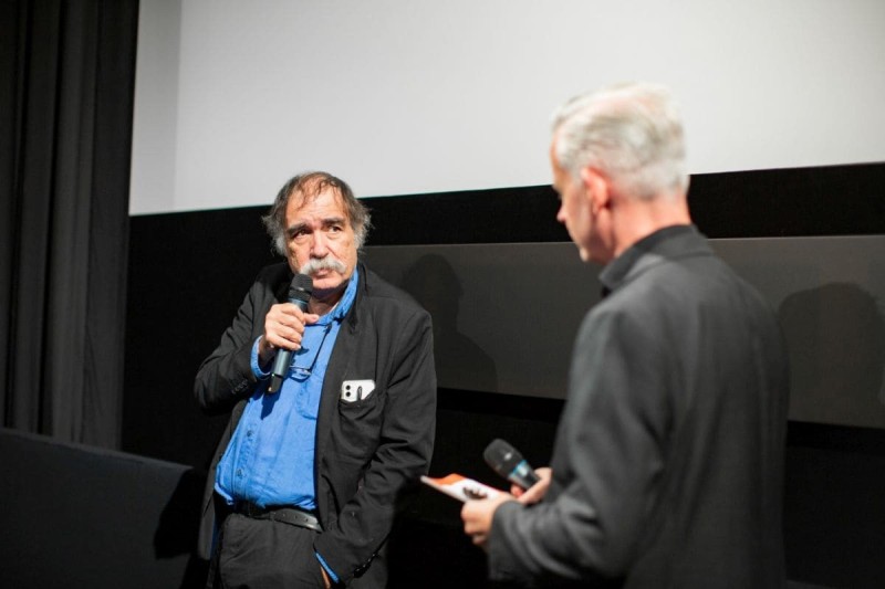 Paulo Branco, Neil Young (Foto: Viennale © Heidrun Henke)