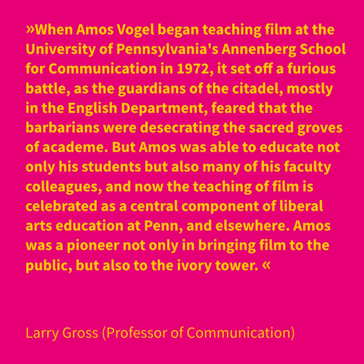 Larry Gross (Professor of Communication)