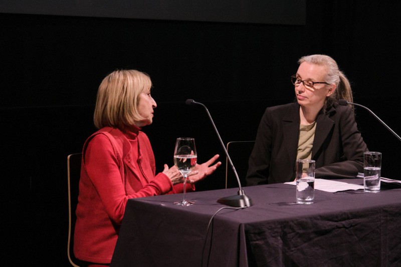 Sanja Iveković, Andrea Pollach (Foto: ÖFM © Eszter Kondor)