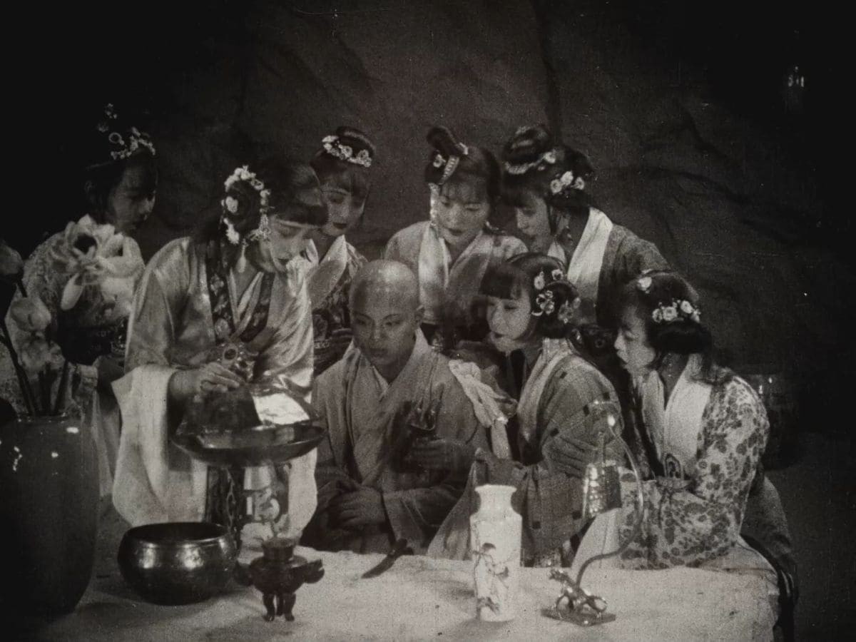 Pan si dong (The Cave of the Silken Web), 1927, Dan Duyu (Foto: China Film Archive)
