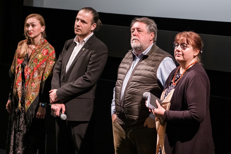 Natalia Khazan, Yevhen Titarenko, Vitaly Mansky, Lana Berndl (ÖFM © Eszter Kondor)