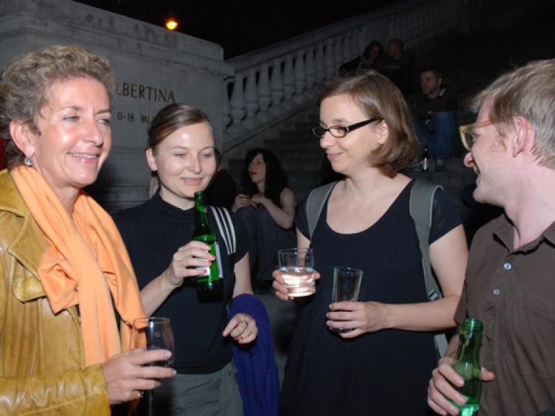 v.l.n.r. Ruth Beckermann, Margarete Affenzeller, Andrea Pollach © Sissi Makovec