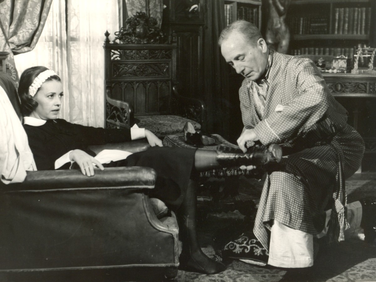 Le Journal d'une femme de
chambre (Tagebuch einer Kammerzofe), 1964, Luis Buñuel Le Journal d'une femme de chambre (Tagebuch einer Kammerzofe),
1964, Luis Buñuel