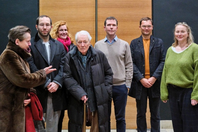 Christine König, Leonard Kluge, Ingeborg Erhart, Alexander Kluge, Michael Loebenstein, Christian Stampfl, Barbara Barnak (Foto: ÖFM © Eszter Kondor)