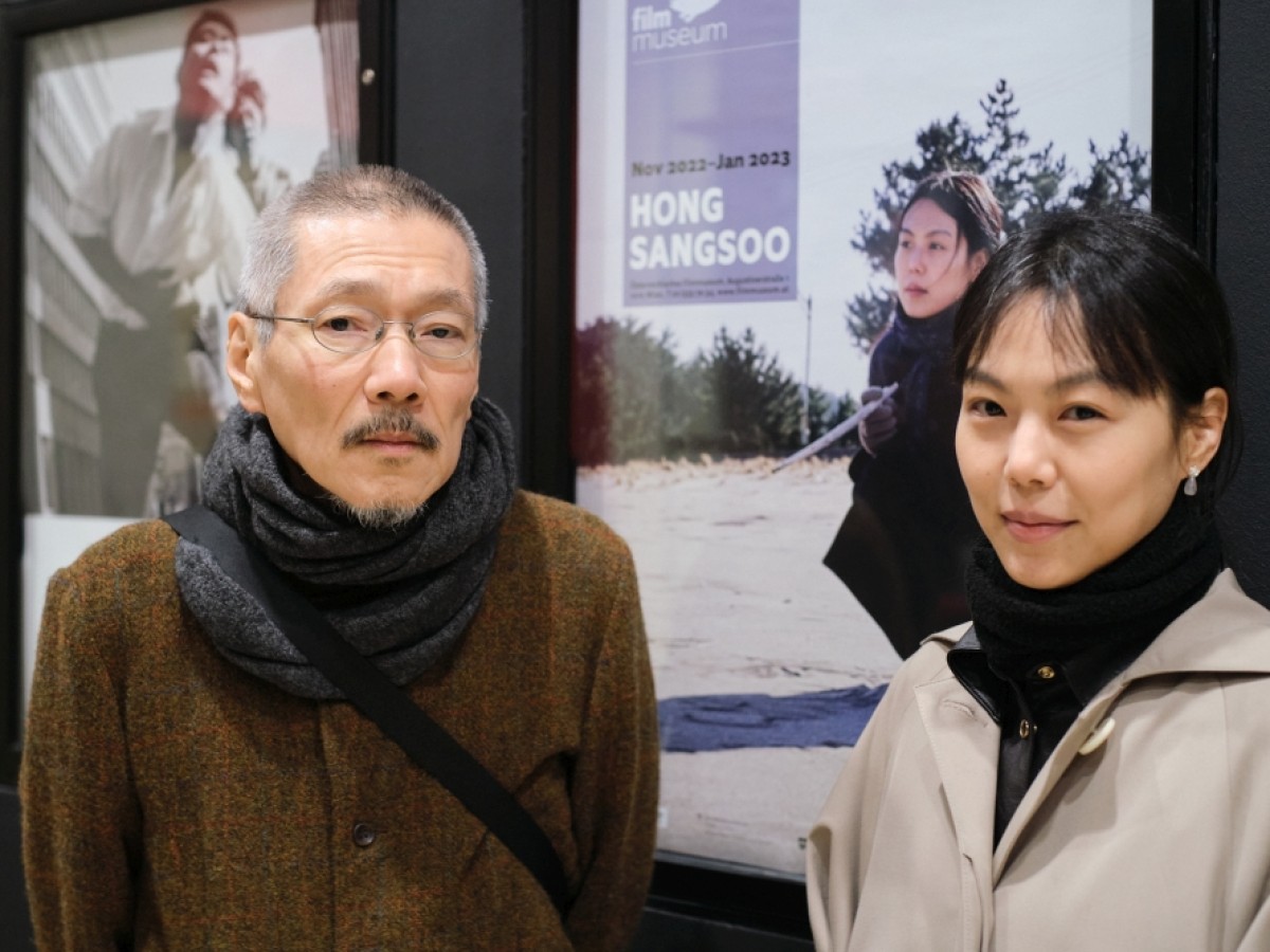 Hong Sangsoo, Kim Min-hee (Foto: ÖFM © Eszter Kondor)