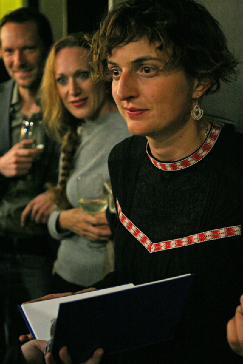 Alice Rohrwacher, (im Hintergrund: Rainer Frimmel und Tizza Covi) © ÖFM/Eszter Kondor