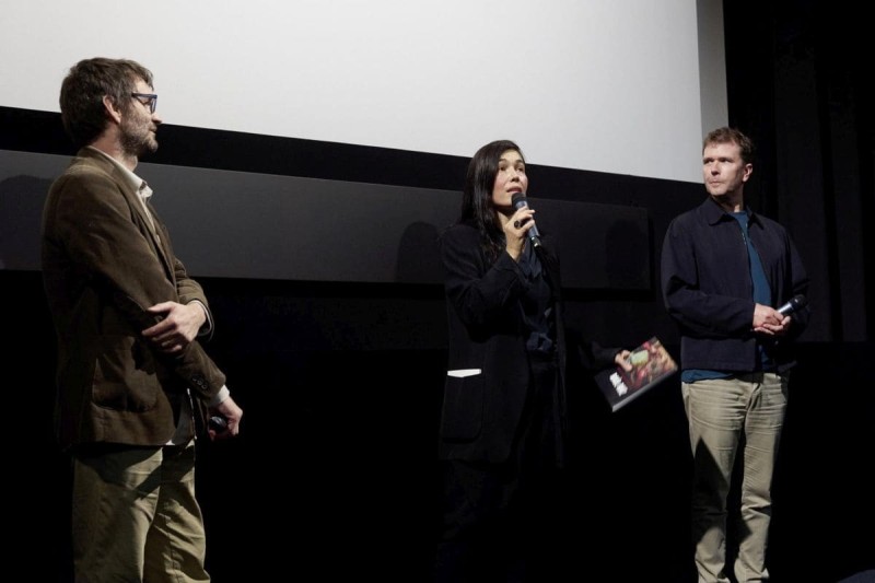 Jurij Meden, Eva Sangiorgi, Michael Loebenstein (Foto: Viennale © Robert Newald)