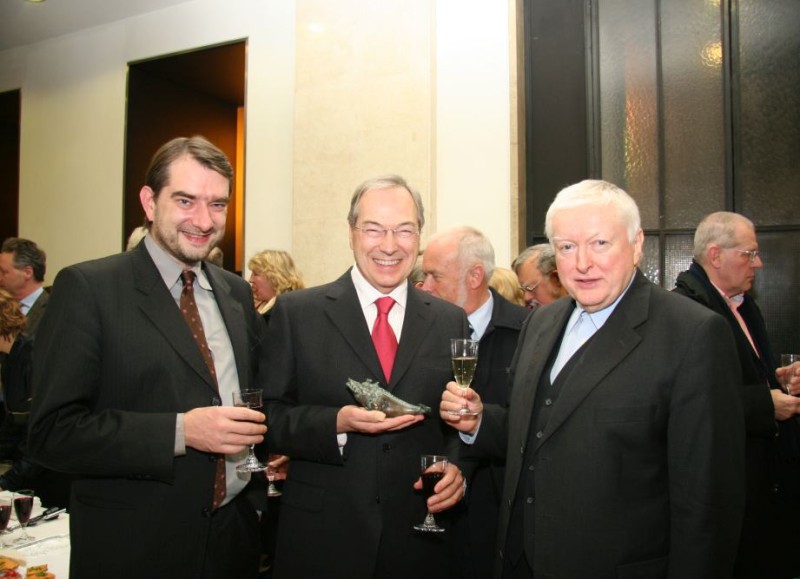Alexander Horwath, Heinrich Wille, Peter Kubelka, 2006 © Simon Mullan