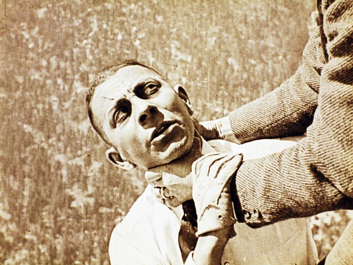 Blind Husbands (Blinde Ehemänner), 1919, Erich von Stroheim (Kadervergrößerung ÖFM) Blind Husbands (Blinde Ehemänner), 1919, Erich von Stroheim (Kadervergrößerung ÖFM)