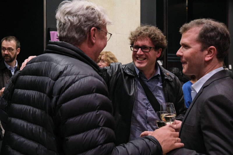 Peter Tscherkassky, Siegfried A. Fruhauf, Michael Loebenstein (Foto: ÖFM © Eszter Kondor)