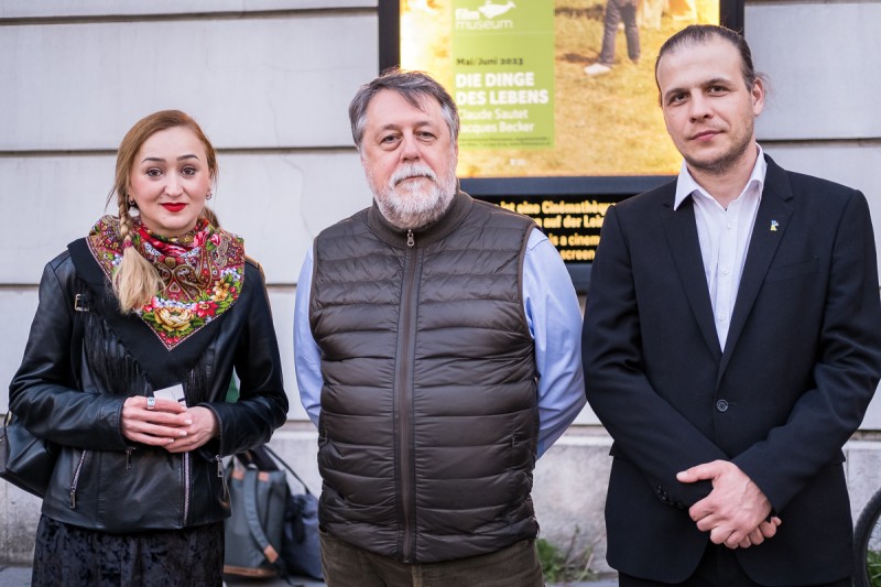 Natalia Khazan, Vitaly Mansky, Yevhen Titarenko (ÖFM © Eszter Kondor)