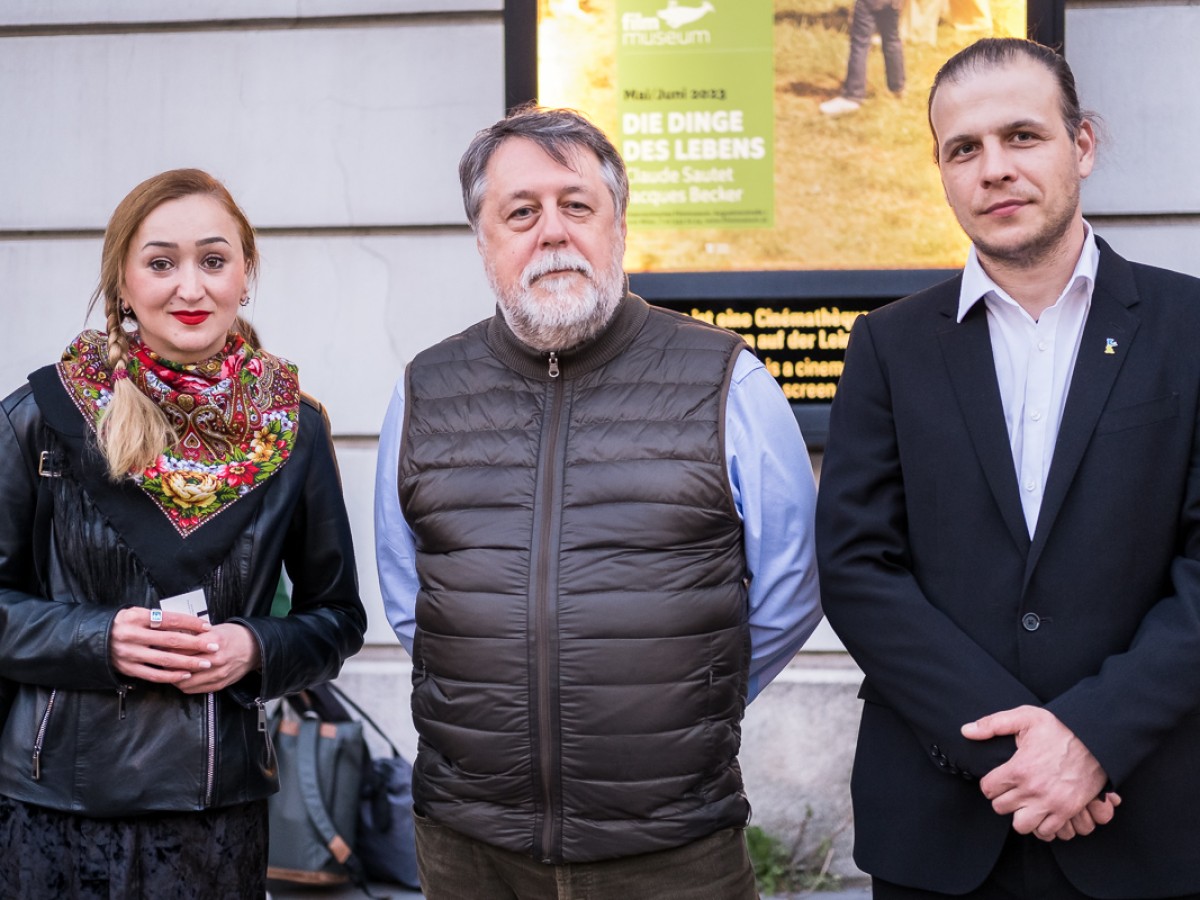 Natalia Khazan, Vitaly Mansky, Yevhen Titarenko (ÖFM © Eszter Kondor)