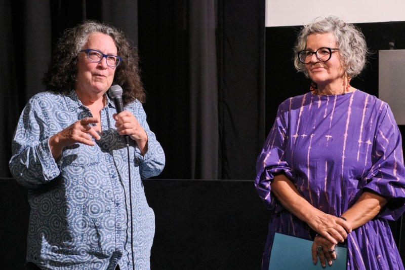 Peggy Ahwesh, Brigitta Burger-Utzer (Foto: ÖFM © Eszter Kondor)
