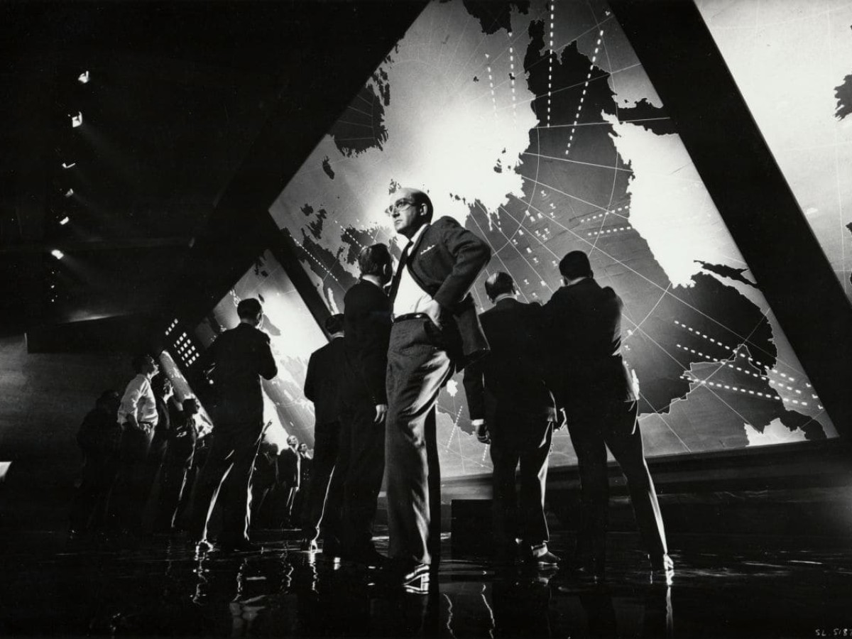 Dr. Strangelove or: How I Learned to Stop Worrying and Love the Bomb, 1964, Stanley Kubrick (Image courtesy of Park Circus/Sony Pictures)