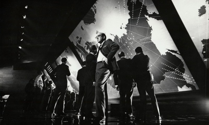 Dr. Strangelove or: How I Learned to Stop Worrying and Love the Bomb, 1964, Stanley Kubrick (Image courtesy of Park Circus/Sony Pictures)
