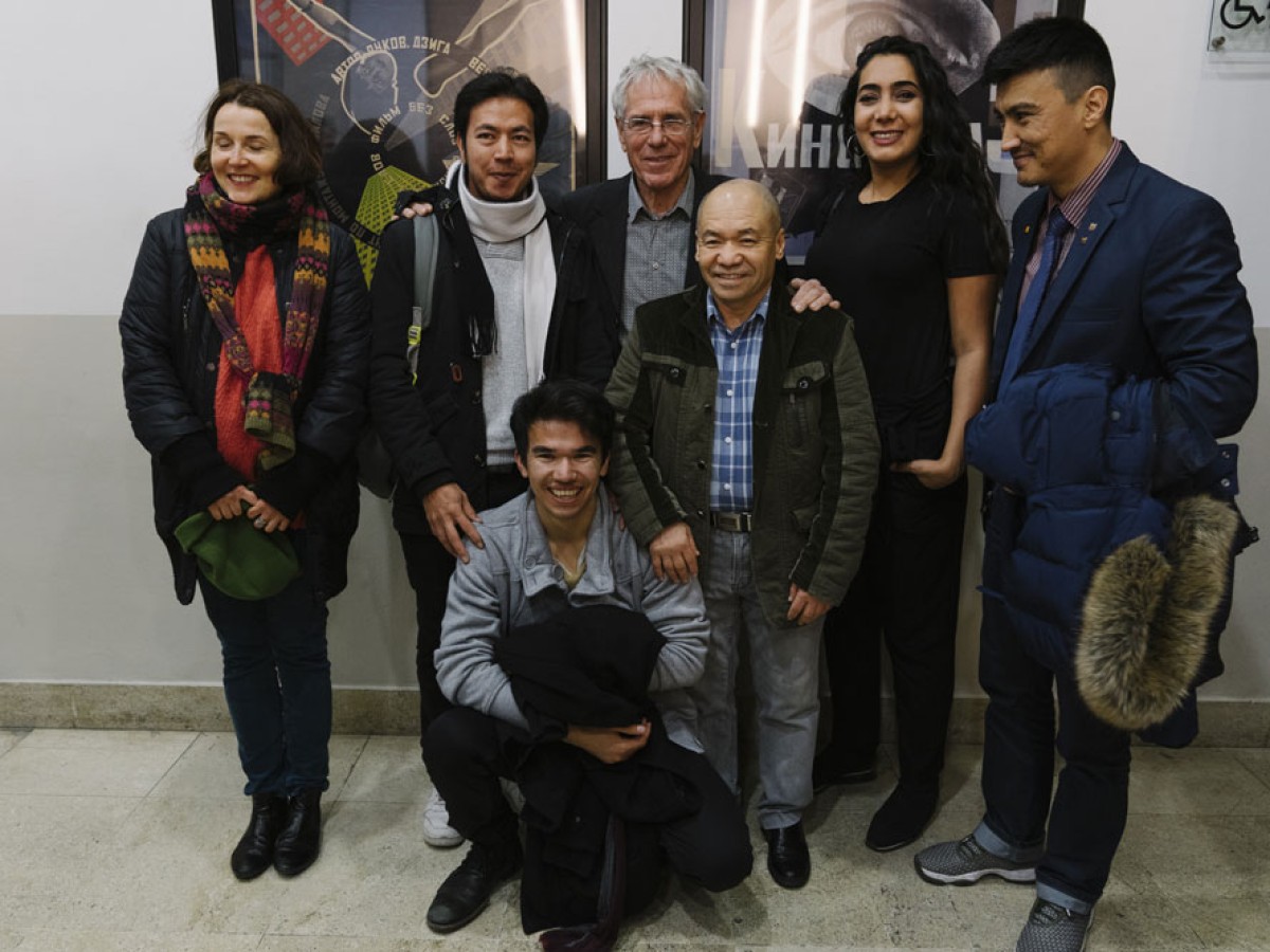 Želimir Žilnik und sein Team (Foto: ÖFM / © Mercan Sümbültepe)