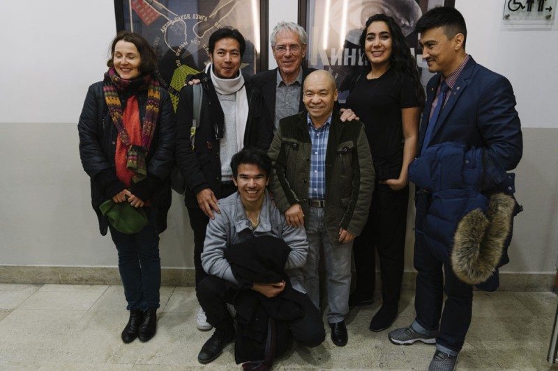 Želimir Žilnik und sein Team (Foto: ÖFM / © Mercan Sümbültepe)