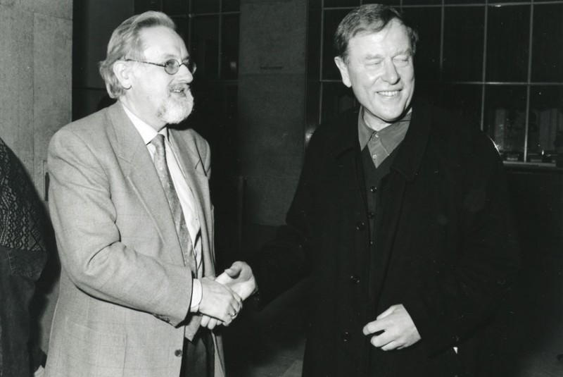 Peter Konlechner, Claus Peymann © Karl Reiberger 