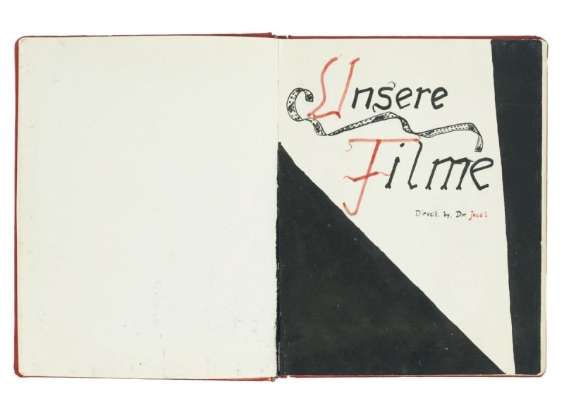 Filmkatalog "Unsere Filme" von Josef Jecel, nach 1970 (Sammlung Josef Jecel/Österreichisches Filmmuseum) 