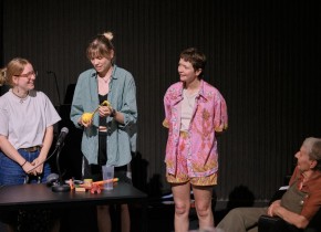 Studierende der Theater-, Film- und Medienwissenschaft (Foto: ÖFM © Eszter Kondor) Studierende der Theater-, Film- und Medienwissenschaft (Foto: ÖFM © Eszter Kondor)