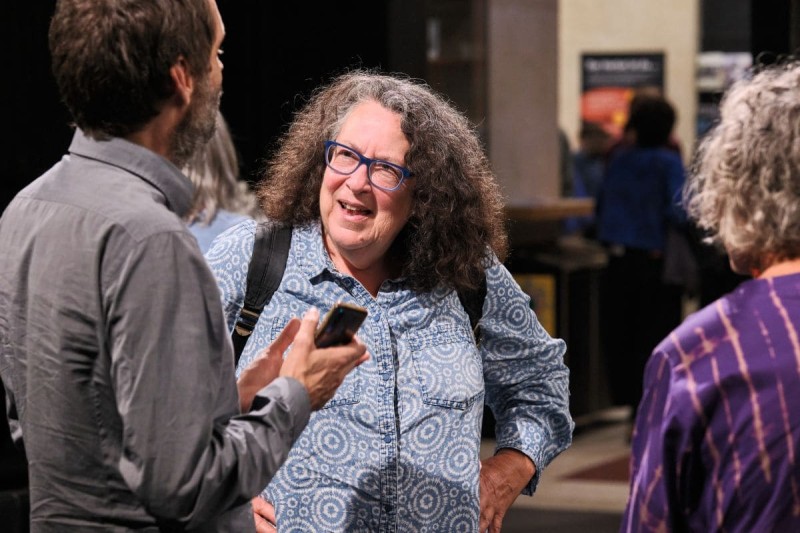 Jurij Meden, Peggy Ahwesh, Brigitta Burger-Utzer (Foto: ÖFM © Eszter Kondor)
