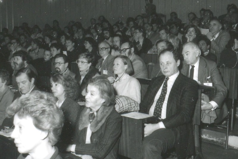 FIAF-Kongress 1984 © K. Reiberger (Vergrößerung von Kontaktabzug)