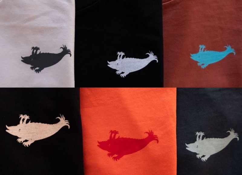 T-Shirts in unterschiedlichen Farbvariationen