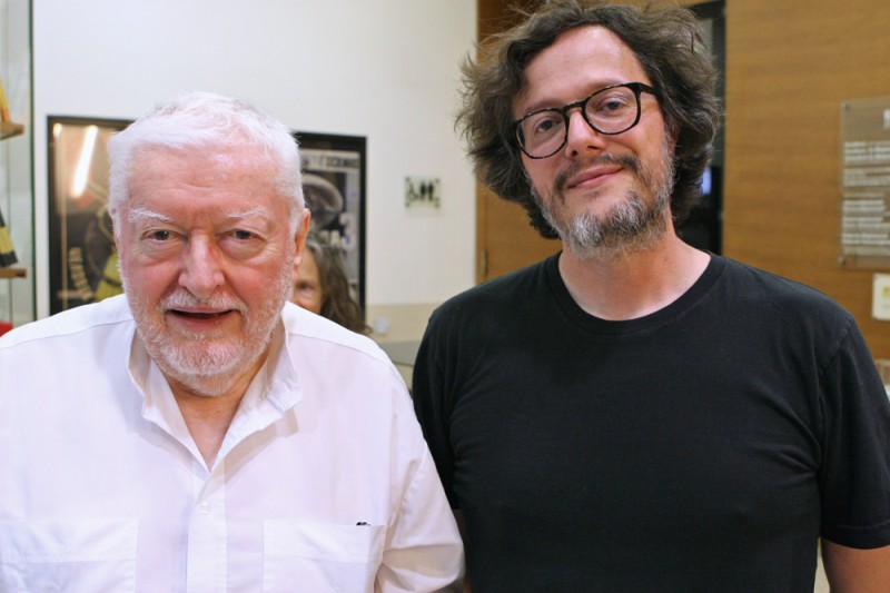 Peter Kubelka, Mark Toscano (Foto: ÖFM / © Sabine Maierhofer)