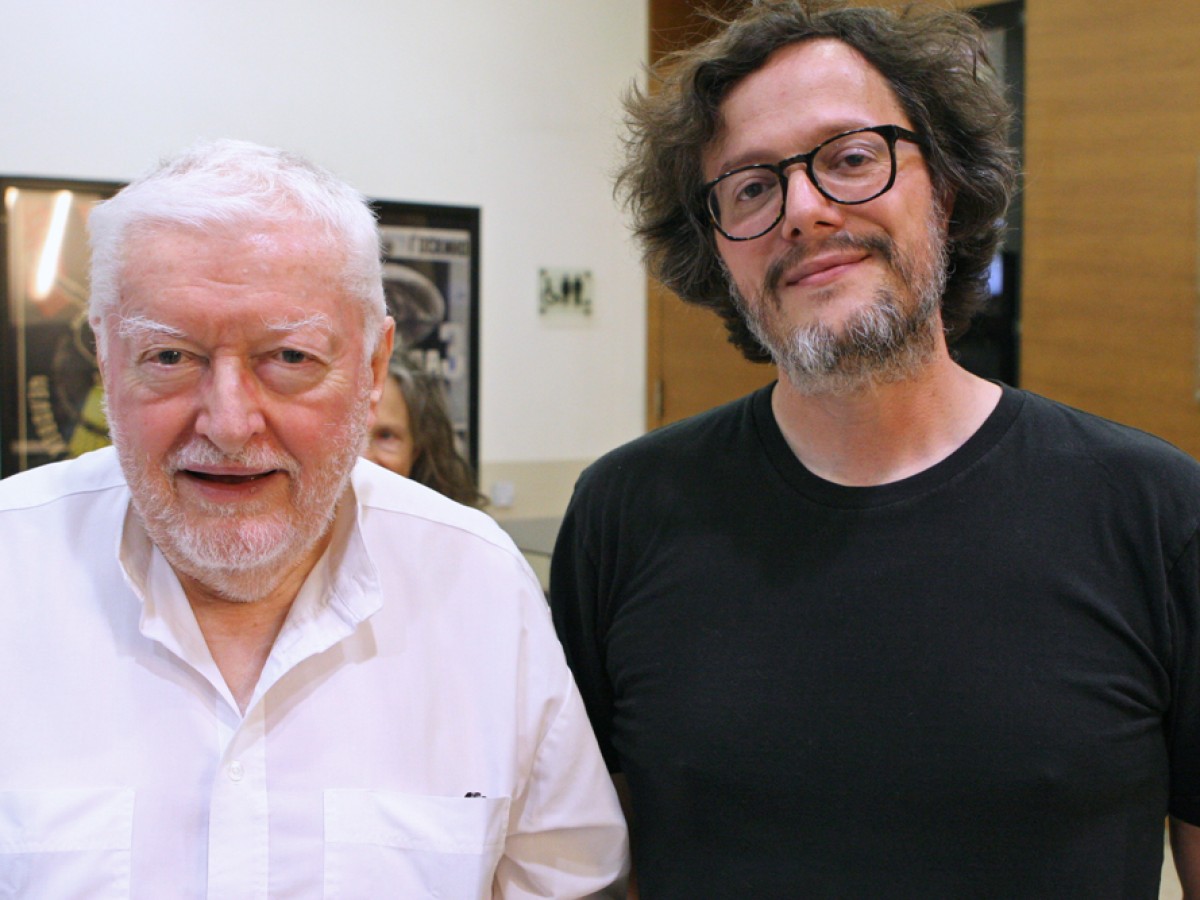 Peter Kubelka, Mark Toscano (Foto: ÖFM / © Sabine Maierhofer)