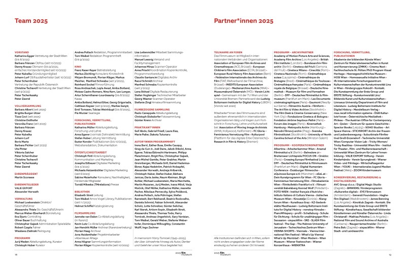 Doppelseite aus dem Jahresbericht 2025 Doppelseite aus dem Jahresbericht 2025