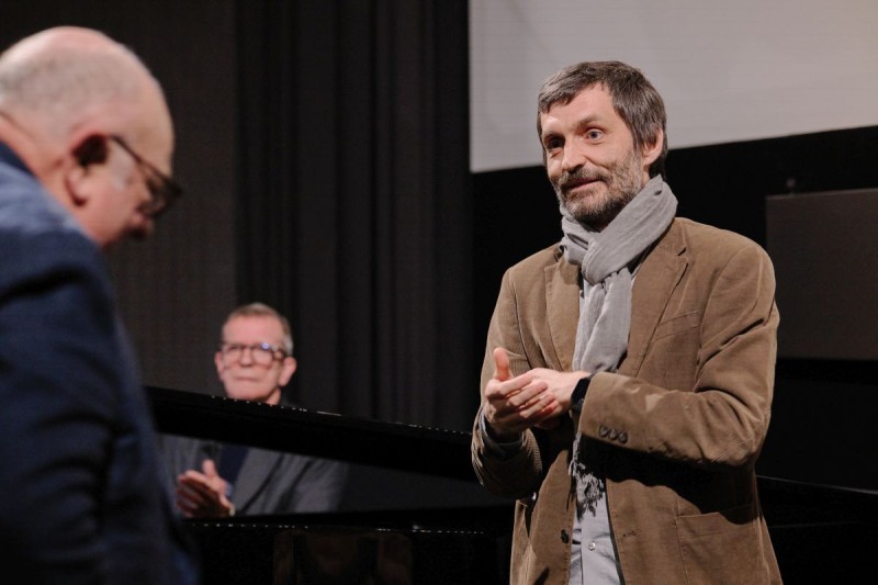 James Mackay, Simon Fisher Turner, Jurij Meden (Foto: ÖFM © Eszter Kondor)
