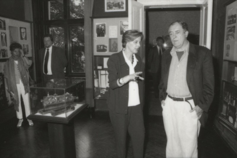 Inge Scholz-Strasser, Bernardo Bertolucci © Karl Reiberger / Sigmund Freud Museum