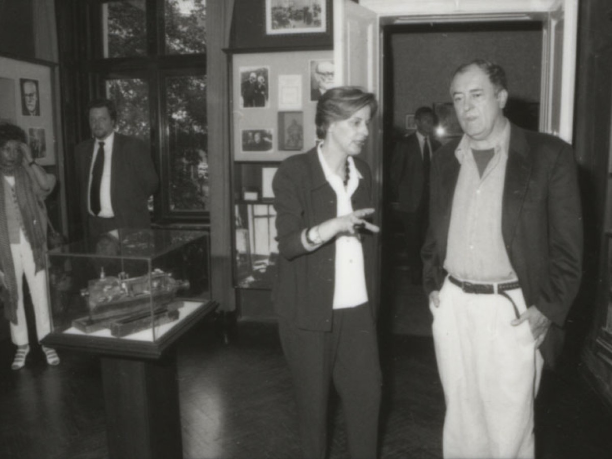 Inge Scholz-Strasser, Bernardo Bertolucci © Karl Reiberger / Sigmund Freud Museum