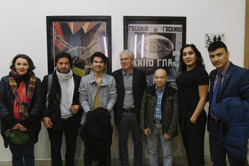 Želimir Žilnik und sein Team (Foto: ÖFM / © Mercan Sümbültepe)