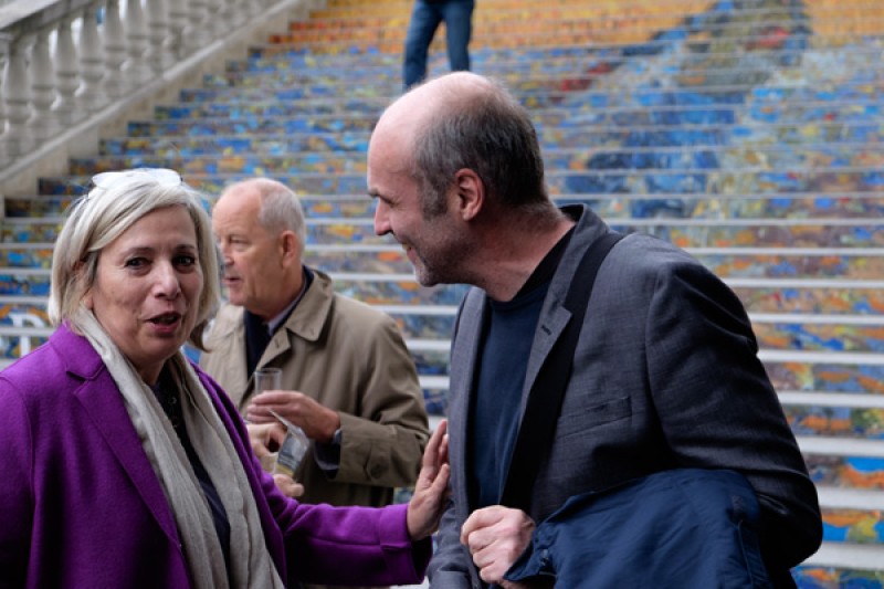 Sylvia Mattl-Wurm, Georg Gröller (Mitte), Michael Palm © ÖFM/Eszter Kondor