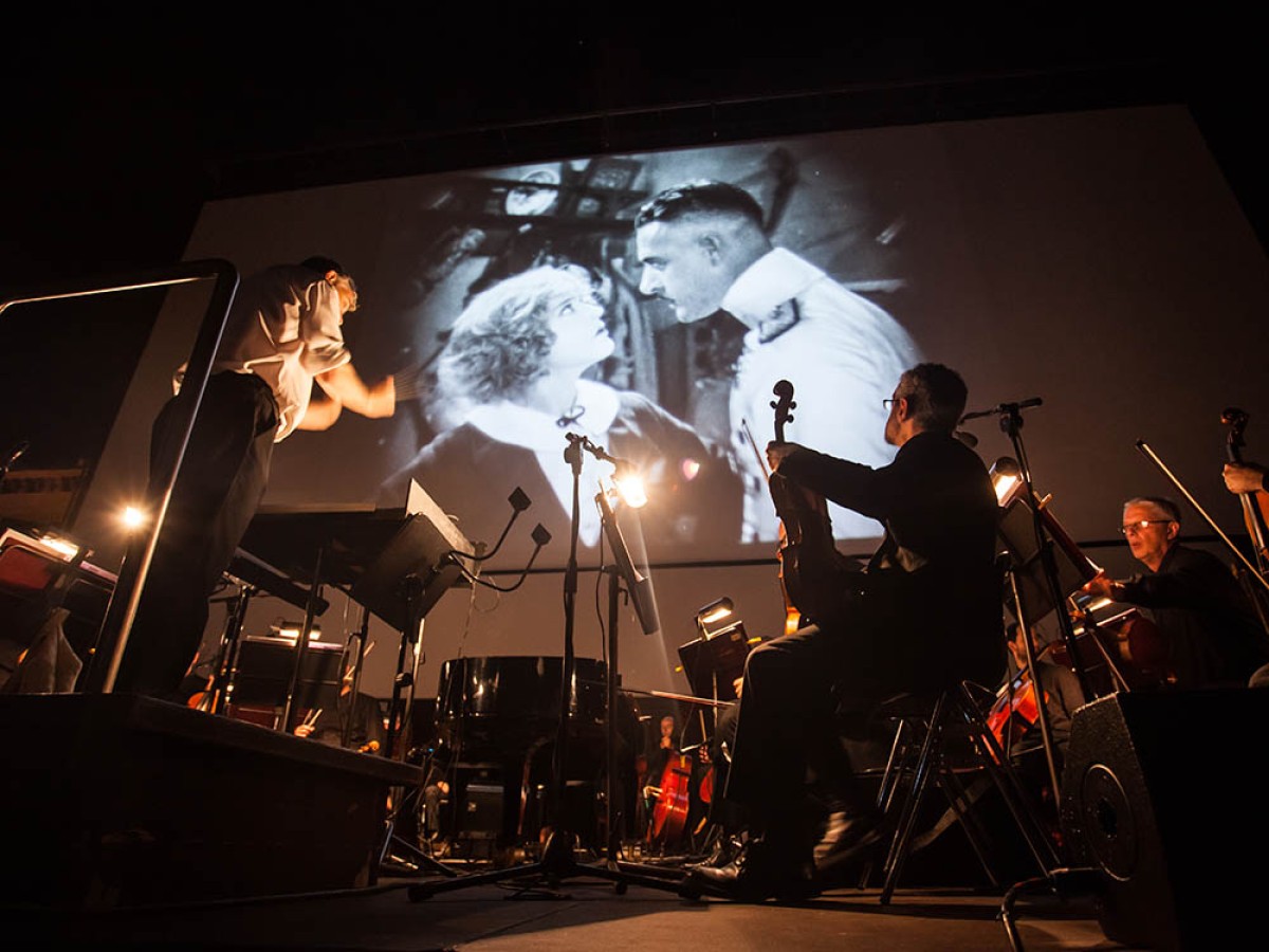 Musiker bei Il Cinema Ritrovato, Bologna © Lorenzo Burlando