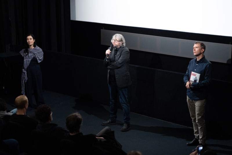 Eva Sangiorgi, Christoph Huber, Michael Loebenstein © Viennale/Alexi Pelekanos