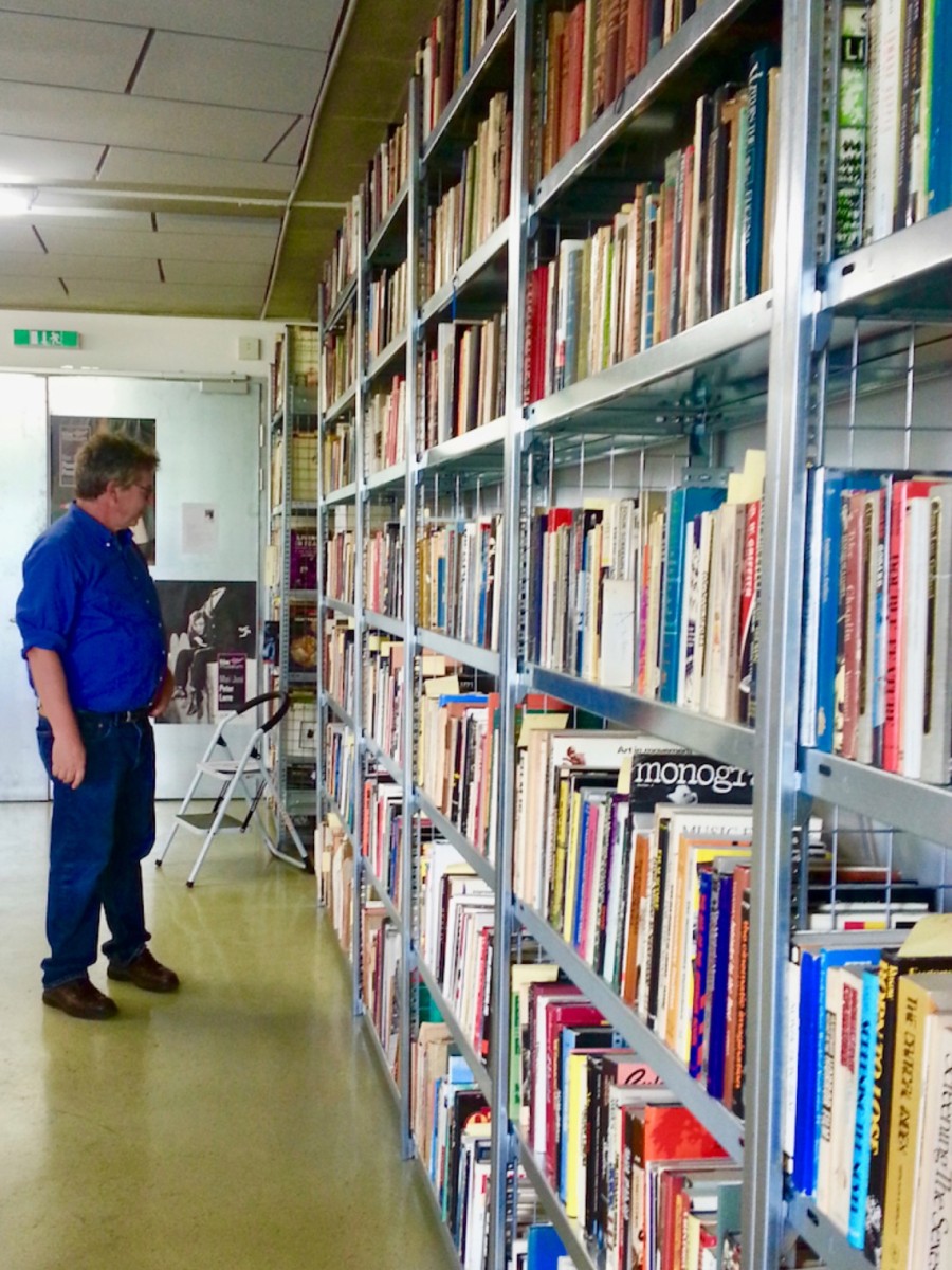 Steven Vogel 2015 in der Amos Vogel Library (Foto: ÖFM © Elisabeth Streit)