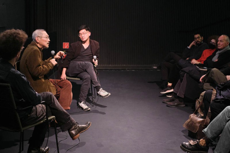 Pierre-Emmanuel Finzi, Hong Sangsoo, Sulgi Lie (Foto: ÖFM © Eszter Kondor)