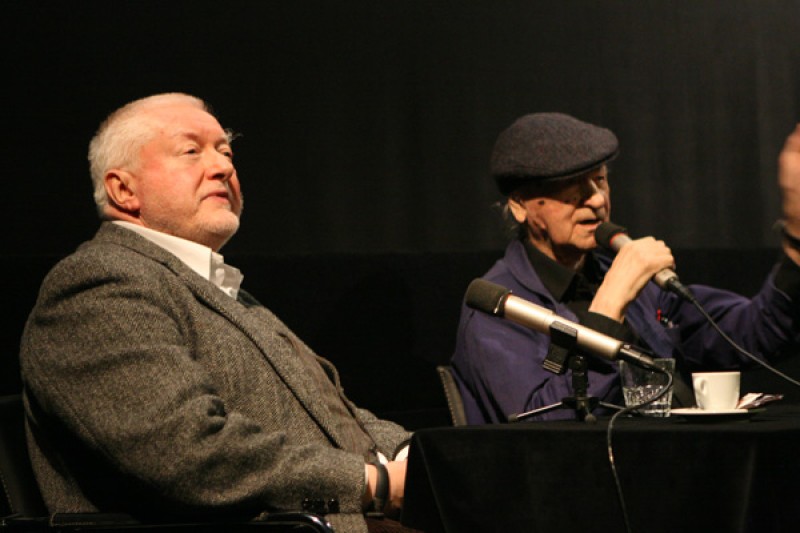 Peter Kubelka und Jonas Mekas © ÖFM/Sabine Maierhofer