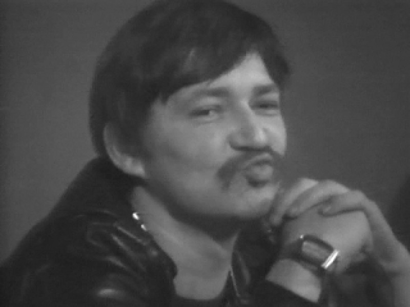 Rainer Werner Fassbinder im Österreichischen Filmmuseum, November 1975