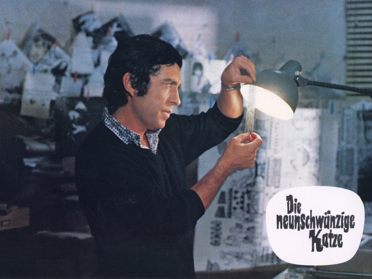 Il gatto a nove code (Die neunschwänzige Katze), 1971, Dario Argento Il gatto a nove code (Die neunschwänzige Katze), 1971, Dario Argento