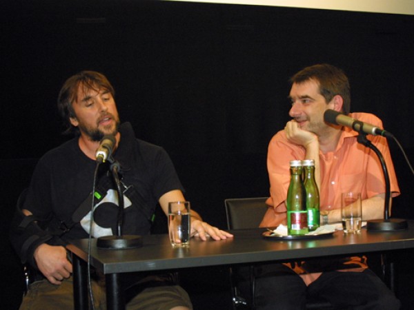 Richard Linklater und Alexander Horwath @ Gernot Weiler